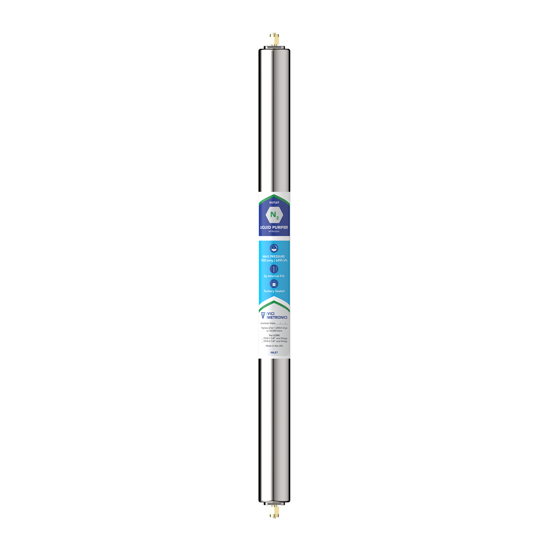 アンプカジィーロンPermatronL&LmicroFibesttsマテリアル P-310 - Nitrogen Gas Purifier for LC/MS Applications