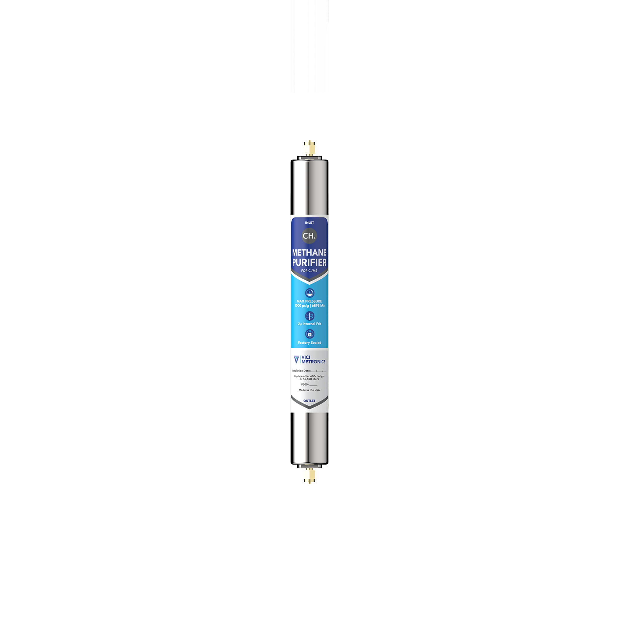 Gas Purifier for CI/MS Applications